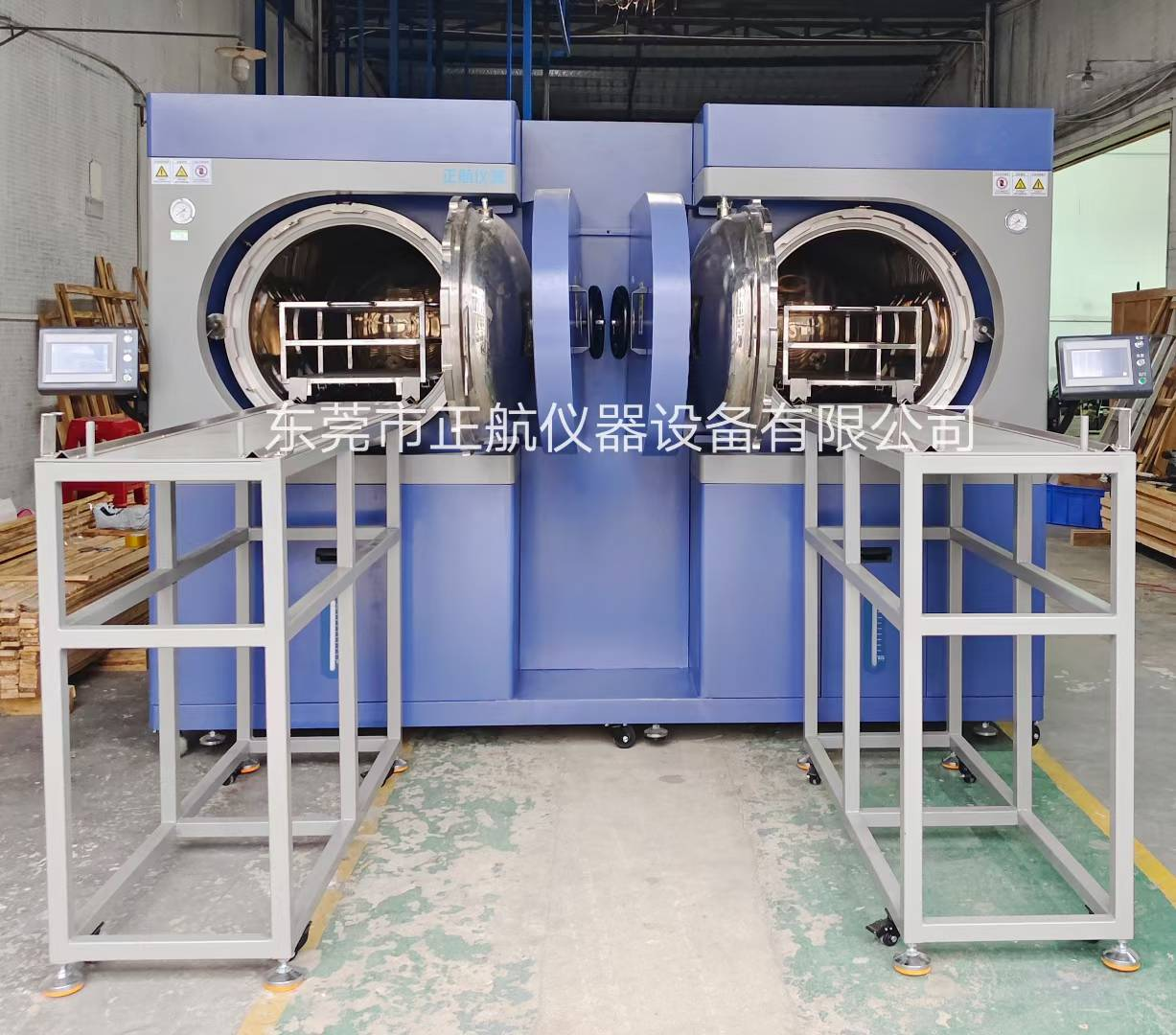 定制雙箱PCT高壓加速老化箱送貨珠海老客